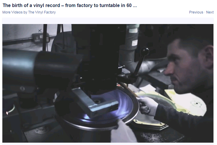 birth of a record - vinyl factory