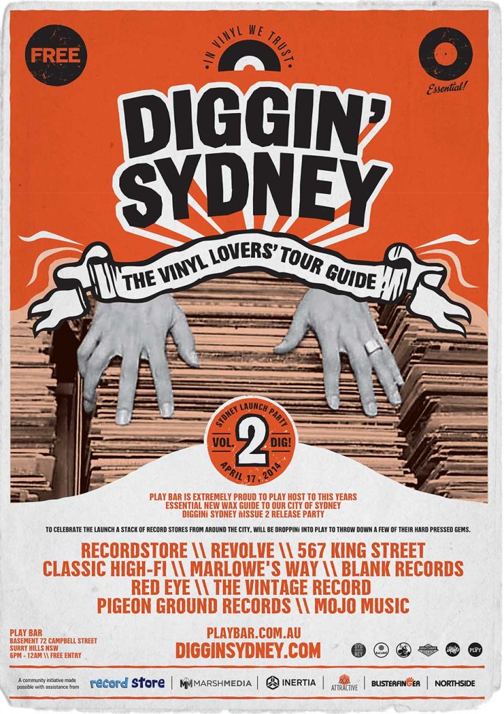 DIGGIN SYDNEY 2014 GUIDE LAUNCH